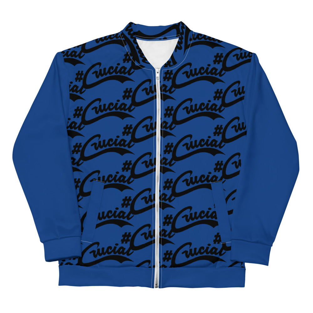 #Crucial Logo Unisex Bomber Jacket