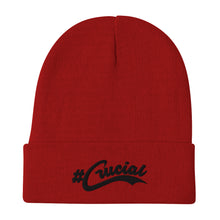 Load image into Gallery viewer, #Crucial Embroidered Beenie
