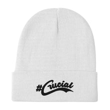 Load image into Gallery viewer, #Crucial Embroidered Beenie
